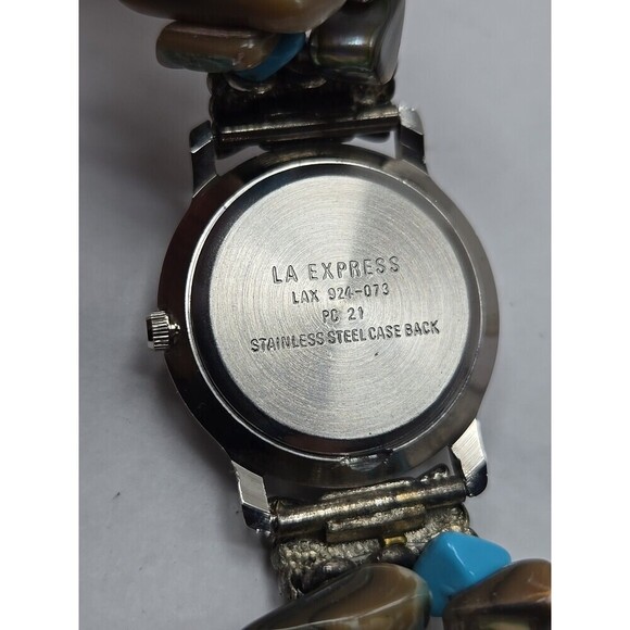 La Express West Quartz Turquoise Southwest Beaded Watch Womens New Battery Boho main image 8